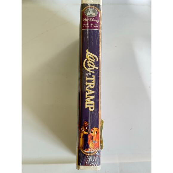 Vintage Sealed Lady And The Tramp VHS Walt Disney Masterpiece Collection NEW - Picture 2 of 4